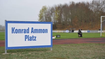 Die Heimspielstätte der SpVgg Greuther Fürth II: Der Konrad-Ammon-Platz.