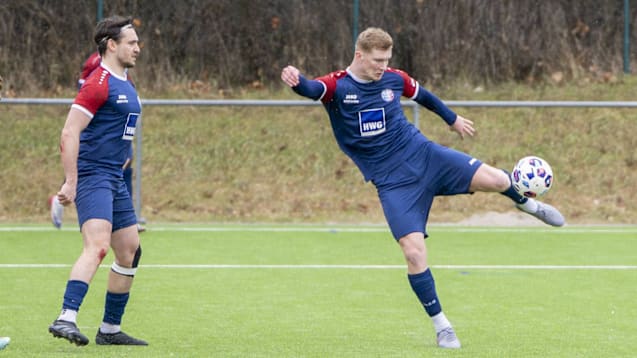 Treffsicher: Niclas Hüttig erzielte gegen Grimma das dritte Halle-Tor beim 6:1-Sieg.
