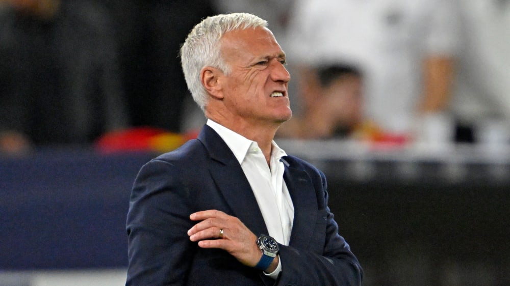 Zwischenzeitlich sah es am Donnerstagabend für Didier Deschamps und Frankreich gar nicht gut aus.