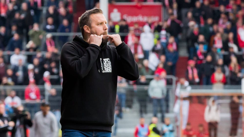 Nimmt mit seinem Team die Regionalliga-Spitze ins Visier: BFC-Trainer Heiner Backhaus