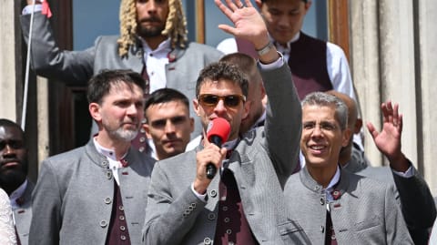 Letzte Meisterfeier als Spieler