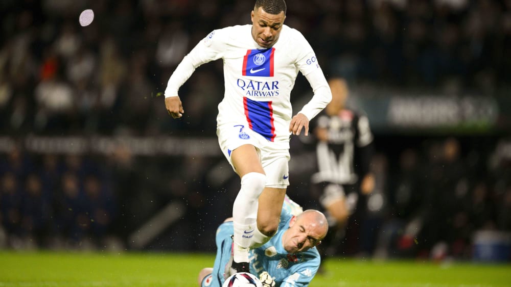 Kylian Mbappé&nbsp;brachte Paris St. Germain früh in Führung.