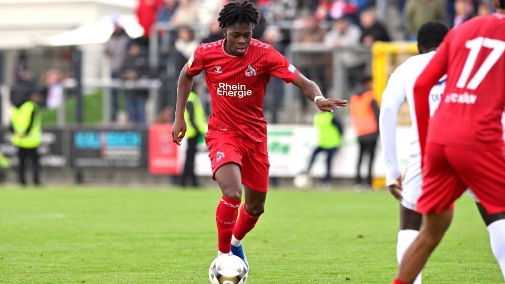 Spielt nur noch bis Sommer für den 1. FC Köln: Pierre Nadjombe.