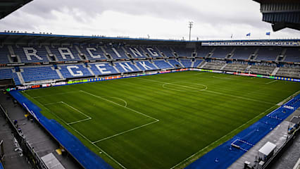 Die Cegeka Arena in Genk fasst knapp 25.000 Zuschauer.