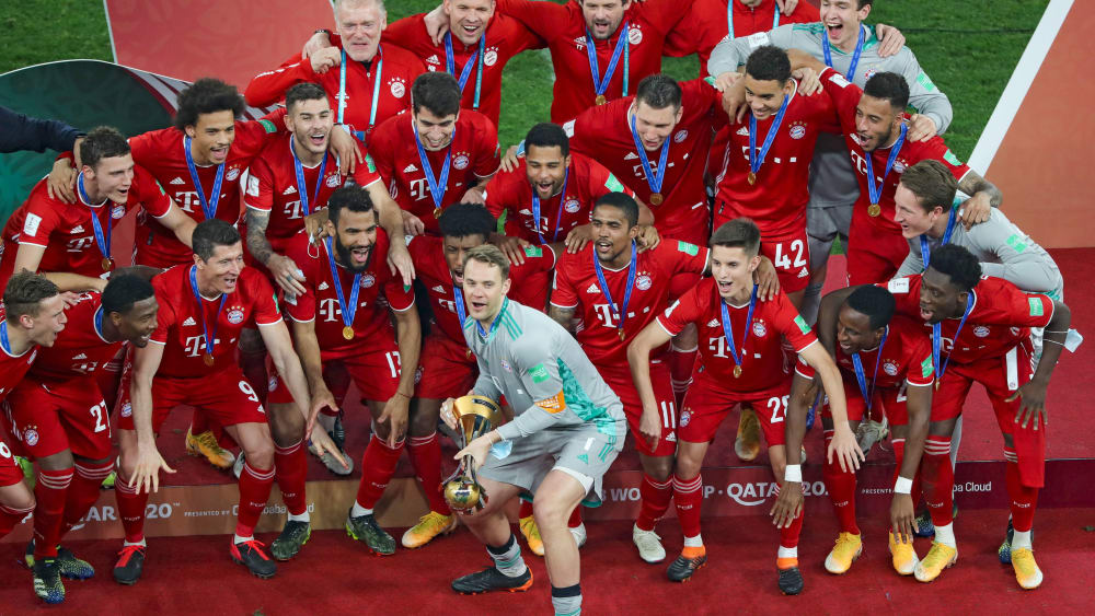 Hoch das Ding: Der FC Bayern ist zum zweiten Mal Klub-Weltmeister.