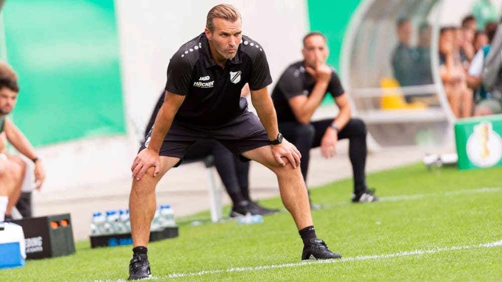 Eine Replik auf seine Vorwürfe ließ nicht lange auf sich warten: Carsten Rump, Trainer des SV Rödinghausen.