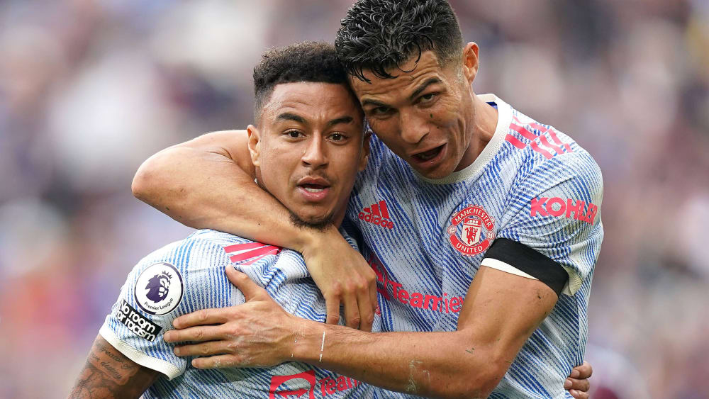 Jesse Lingard und Cristiano Ronaldo