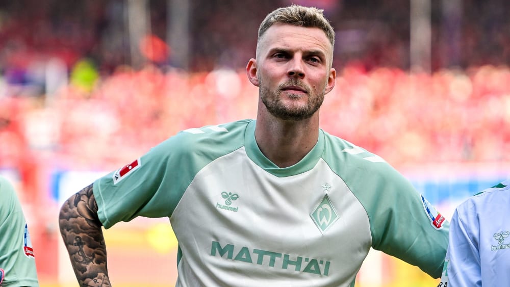  Werder-Angreifer Marvin Ducksch steht vor einem Wechsel nach England.