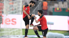 Vorlagengeber und Torschütze: Mohamed Salah (li.) und Trezeguet nach dem 2:1 für Ägypten.