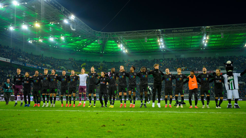 Borussia Mönchengladbach hat zum Abschluss des Bundesliga-Jahres ein Ausrufezeichen gelandet.
