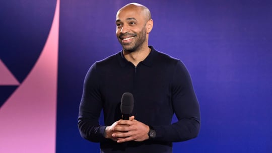 Auch er fiebert" den olympischen "Heimspielen" entgegen: Thierry Henry.