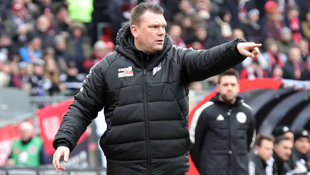Sah viel Positives in Nürnberg: VfL-Trainer Uwe Koschinat.