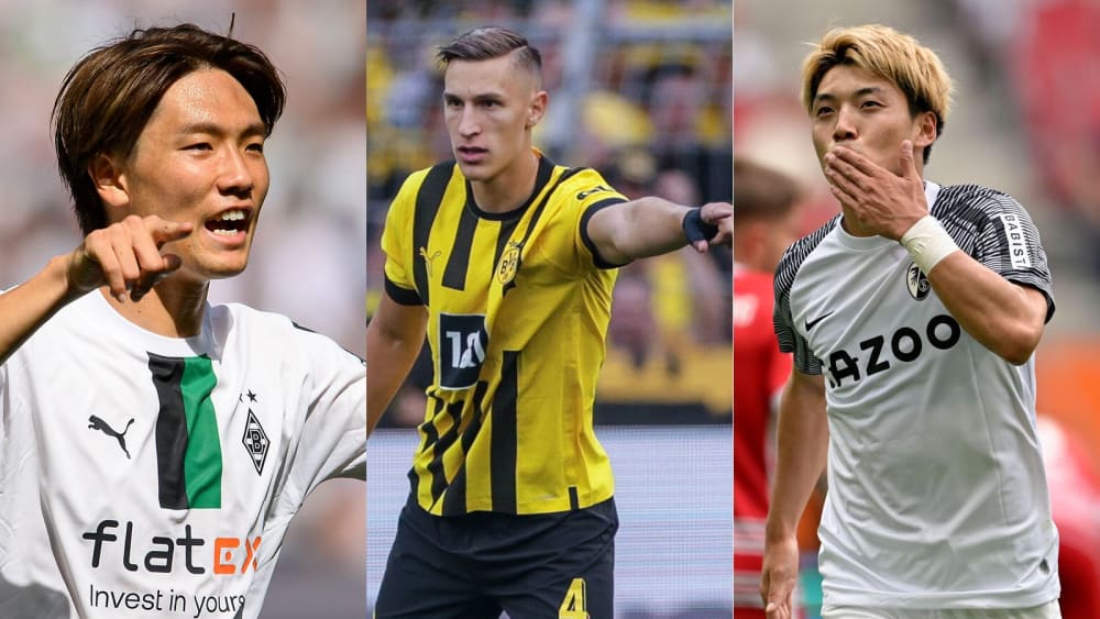 Auch Itakura, Schlotterbeck und Doan debütierten am Wochenende für ihre neuen Klubs in der Bundesliga.