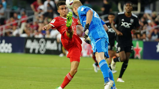 Holte den von Mané verwandelten Strafstoß gegen D.C. United heraus: Nachwuchsspieler Lucas Copado.