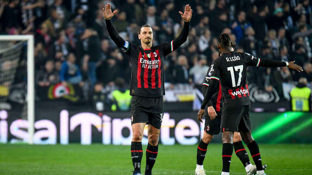 Verlor trotz seines Rekordtors in Udine: Milans Zlatan Ibrahimovic.