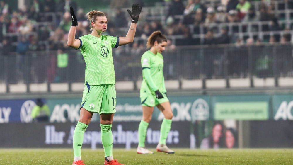 Nur ein Punkt: Alexandra Popp und der VfL spielten nur 0:0.