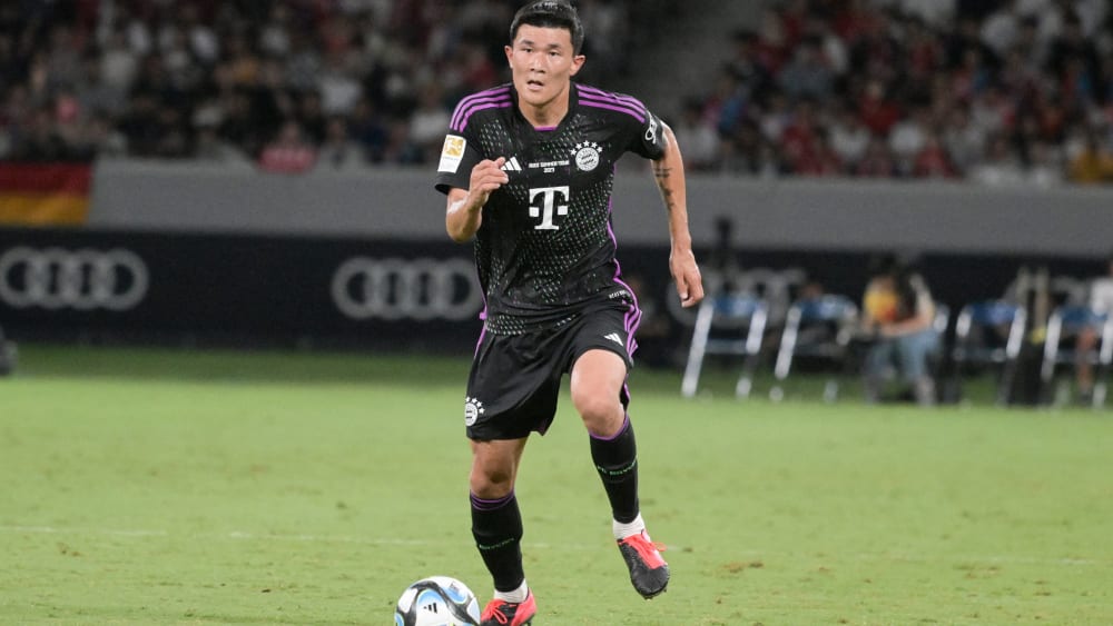 Min-jae Kim feierte im Spiel gegen Kawasaki Frontale sein Debüt für den FC Bayern.