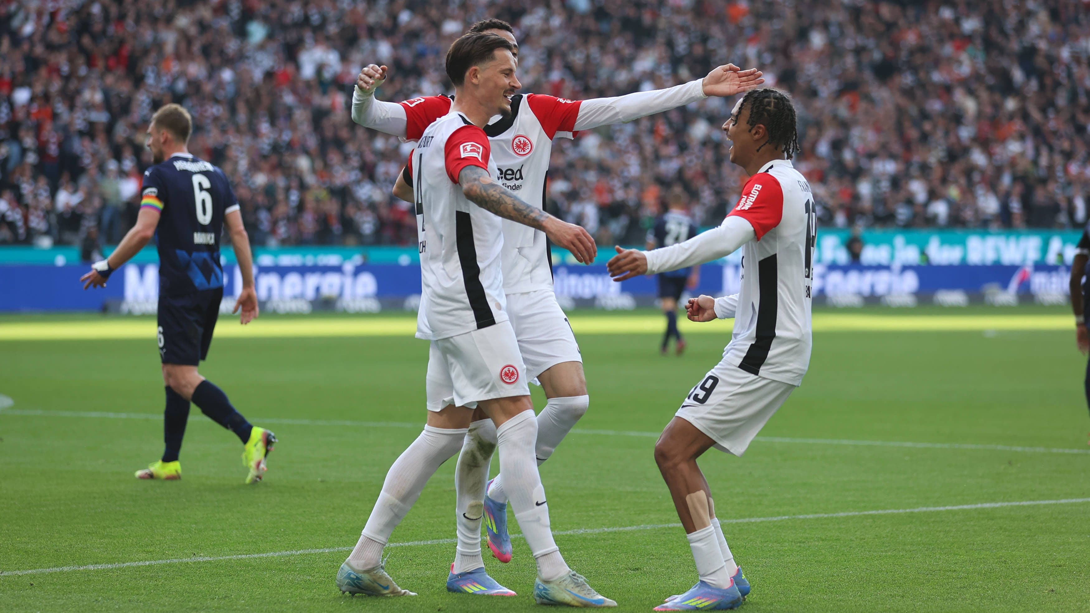 teilnehmer eintracht frankfurt gegen 1 fc heidenheim statistiken