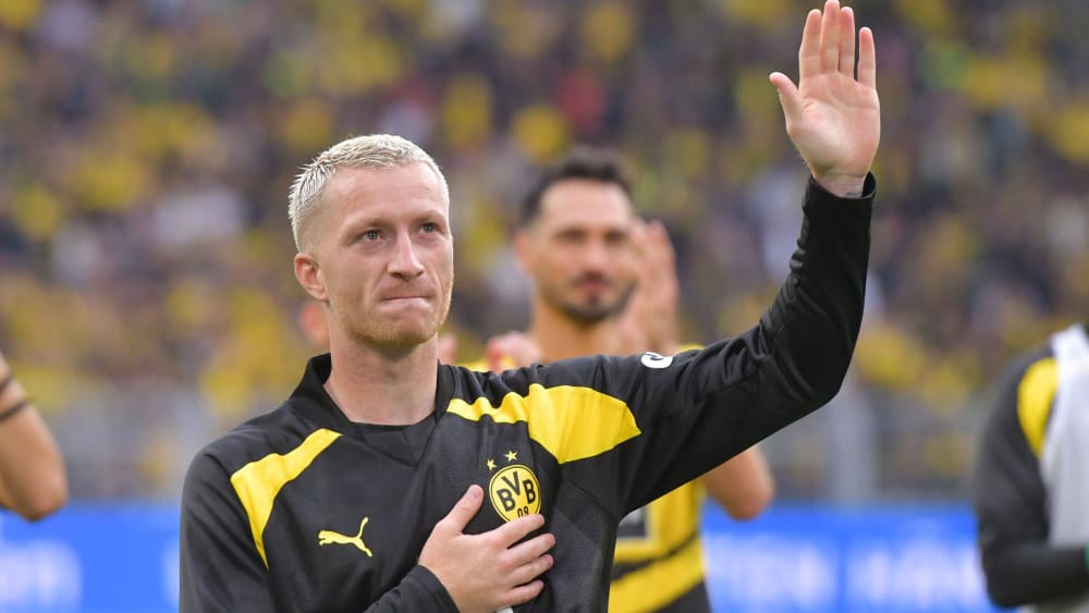 Matchwinner Marco Reus sieht Borussia Dortmund auf dem richtigen Weg.