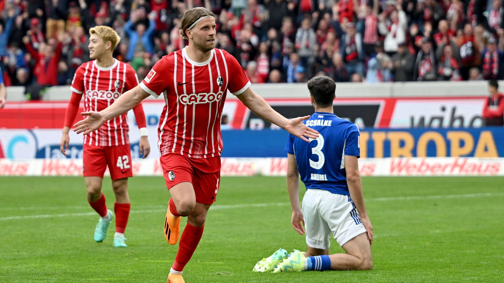 Lucas Höler trifft wenige Minuten nach der Pause zur Vorentscheidung.