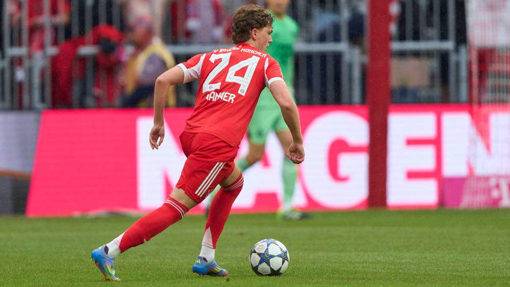 Bayerns Leih-Rückkehrer Paul Wanner im Test gegen Olympique Lyon.
