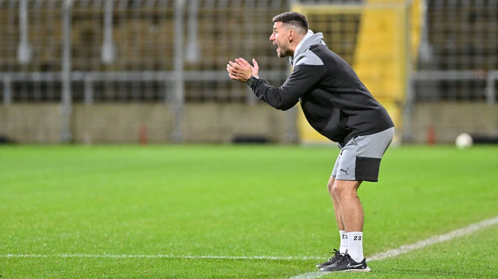 Aleksandro Petrovic und sein TSV Buchbach verbuchten am Freitagabend einen letztlich glücklichen Zähler gegen Vilzing. (Archivbild)