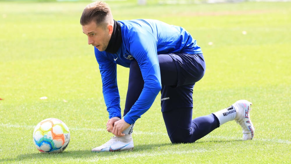 Schnürt weiterhin seine Fußballschuhe für Hertha BSC: Peter Pekarik.