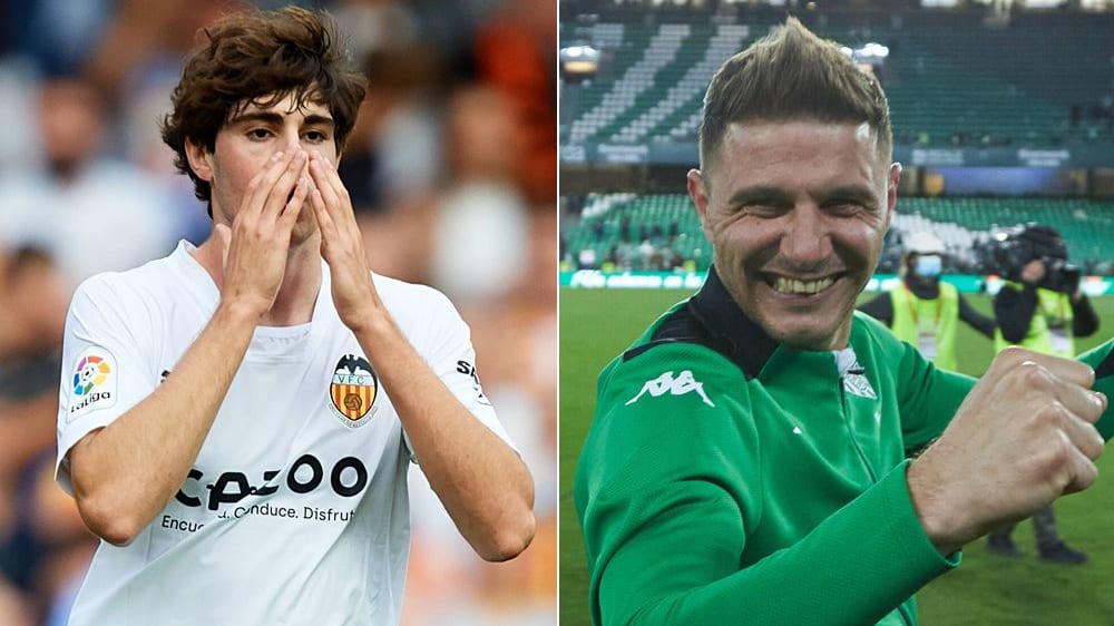 Im Fokus am letzten Spieltag: Valencia mit Javi Guerra trifft auf Joaquin und Betis.