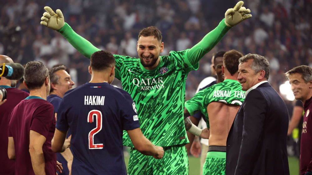 Achraf Hakimi und Gianluigi Donnarumma schafften es in die ESM-Elf der Saison.