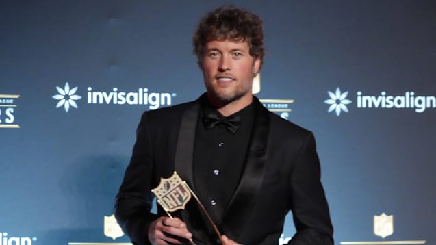 Matthew Stafford wurde zum MVP der NFL gewählt.