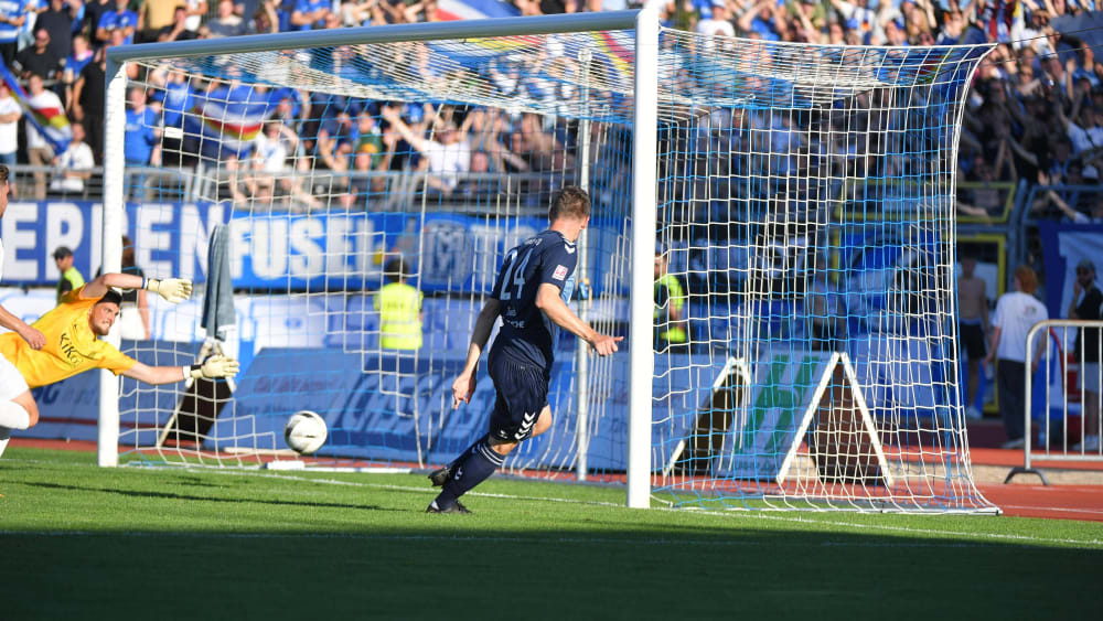 Treffsicher: Markus Ziereis erzielte gegen den SV Meppen beide Tore für den VfB Oldenburg.