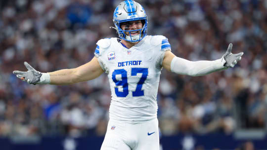 Die Detroit Lions müssen für den Rest der Saison auf Aidan Hutchinson verzichten.