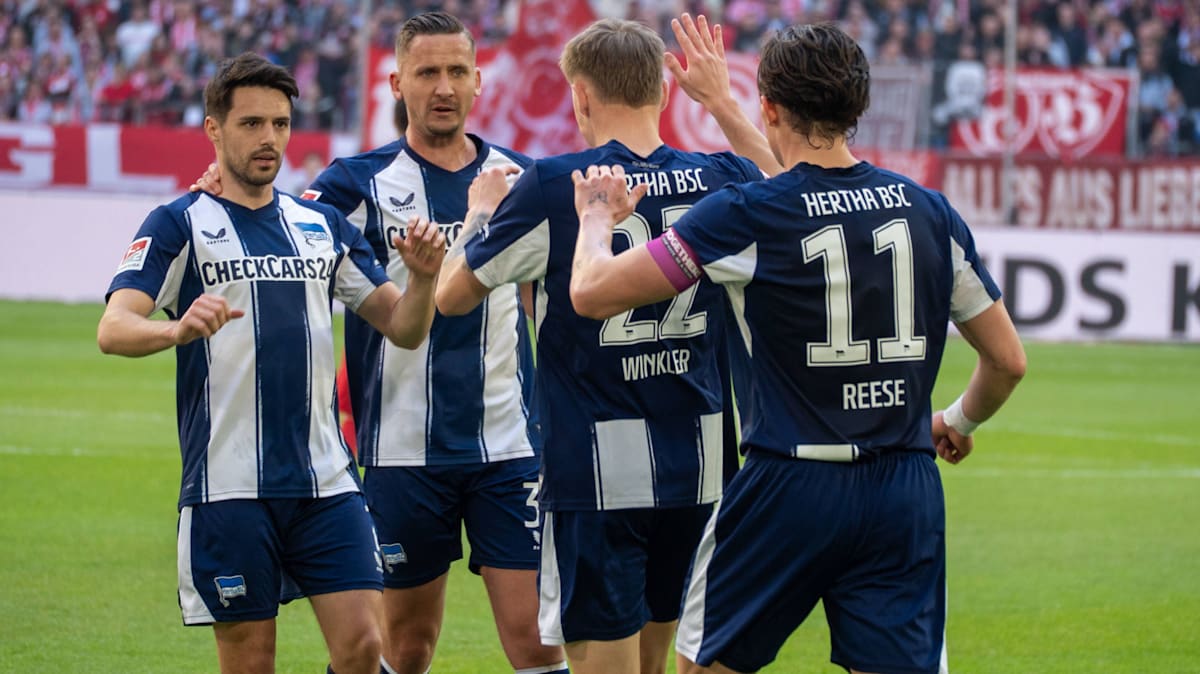 Hat-trick scorers Reese and Brekalo excel: Hertha ends Fortuna's home ...