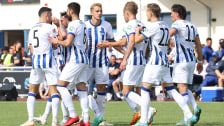 Die Hertha hatte beim ersten Test in Stahnsdorf (6:0) keinerlei Probleme. 