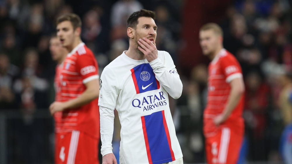 Die nächste Enttäuschung auf europäischer Bühne: Lionel Messi nach dem Champions-League-Aus in München.
