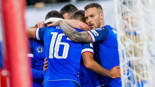 Die Slowakei setzte sich gegen Luxemburg durch.