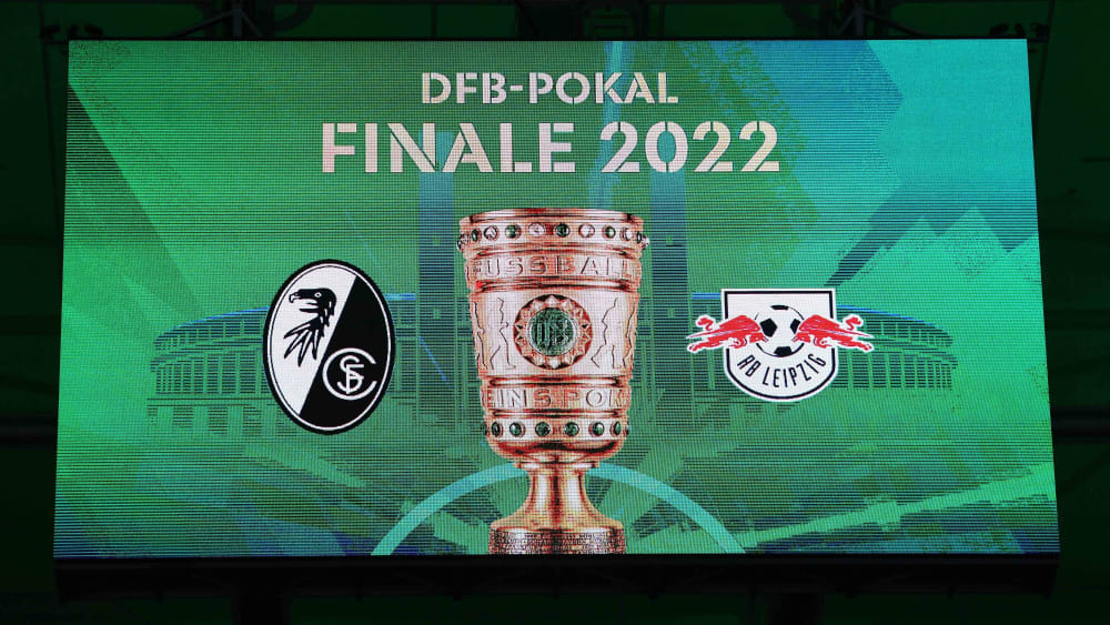 Die Vorjahresfinalisten SC Freiburg und RB Leipzig treffen sich in dieser Saison bereits im Halbfinale.