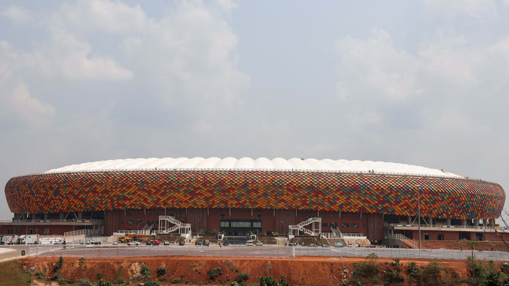 Das Olembe Stadium in Yaoundé.