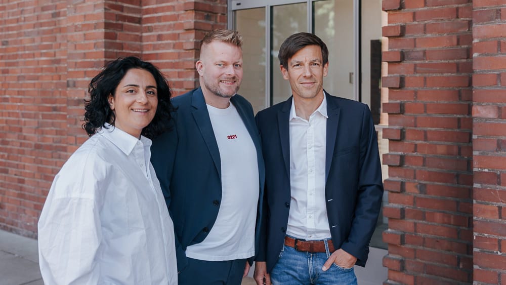 Tugba Tekkal, Wilke Stroman und Carsten Wettich
