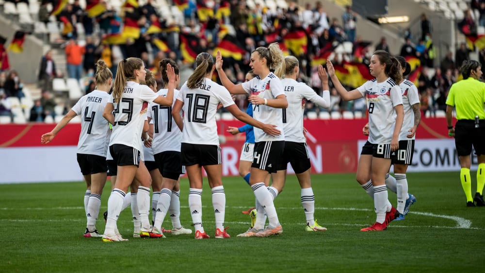 Die DFB-Frauen entschieden das Rückspiel gegen Israel deutlich für sich.