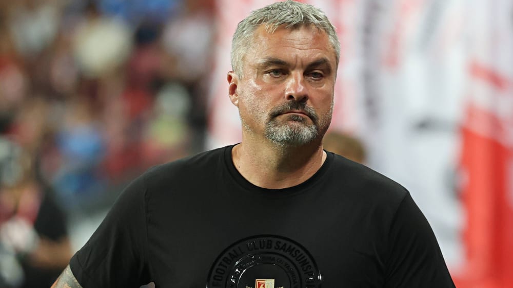 Samsunspor-Coach Thomas Reis verpasst mit seinem Team die Europa League.