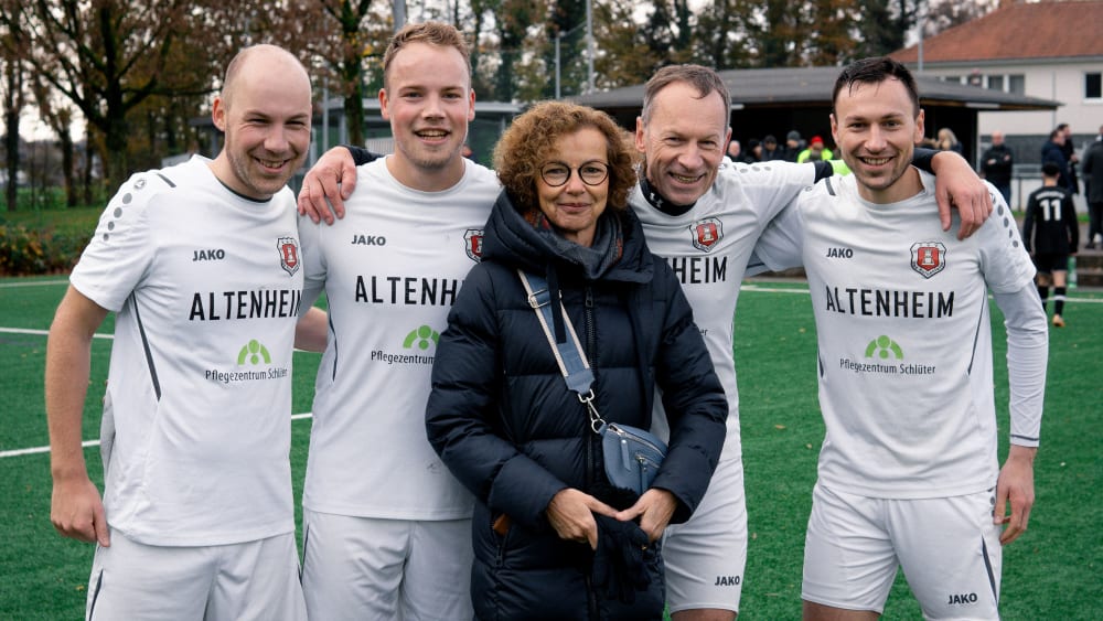 Fünfmal Stumpe: Yannick, Vincent, Ulrike, Eckhard und Konstantin sind seit Jahren beim SV Bad Rothenfelde verankert.