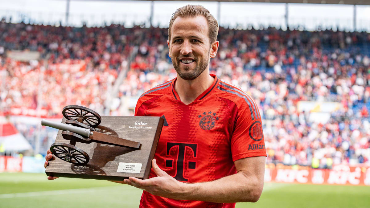 Mit Novum: Kane erhält kicker-Torjägerkanone