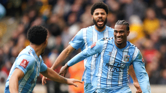 Er setzte den entscheidenden Schlag: Coventry-Stürmer Haji Wright.