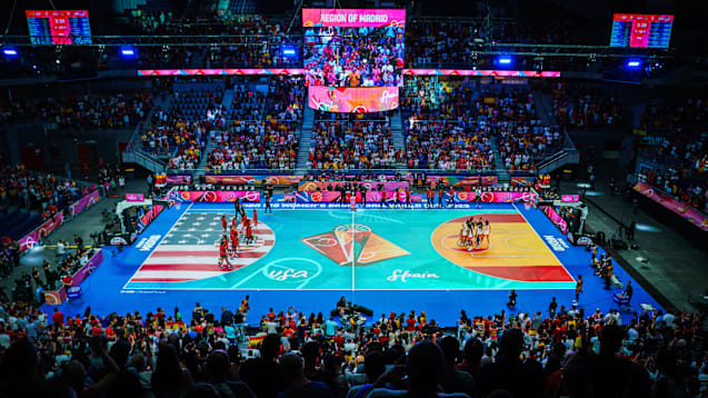 Die dynamischen Sportböden von ASB GlassFloor kamen schon mehrfach im Basketball zum Einsatz, nun auch beim Lidl Final4.