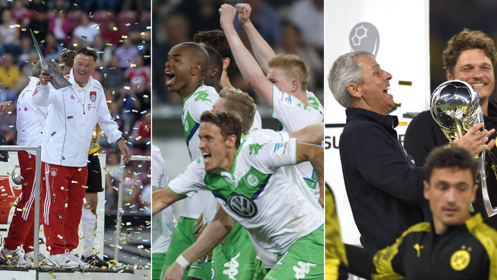 Keines der letzten zehn Supercup-Finals fand ohne Beteiligung von Bayern M&#252;nchen oder Borussia Dortmund statt