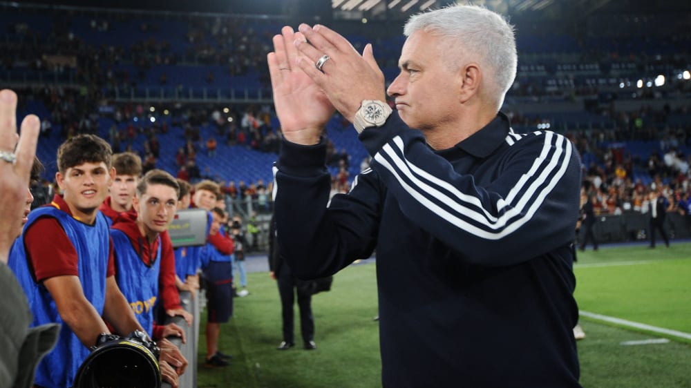 Mit der Roma unterlegen: José Mourinho nach dem Europa-League-Finale.