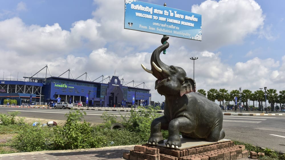 Elefantös: Die Chang Arena von Buriram United kann sich mehr als sehen lassen.