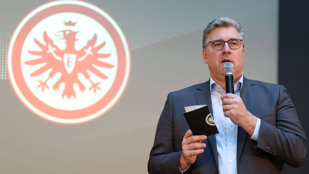 Bleibt bei Eintracht Frankfurt: Axel Hellmann.