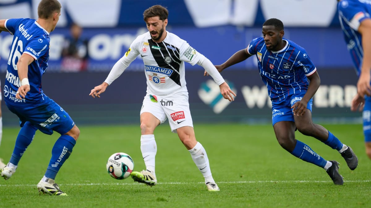 Sieben-Tore-Spektakel: Sturm siegt dank Kiteishvili - kicker Sieben-Tore-Spektakel: Sturm siegt dank Kiteishvili - kicker